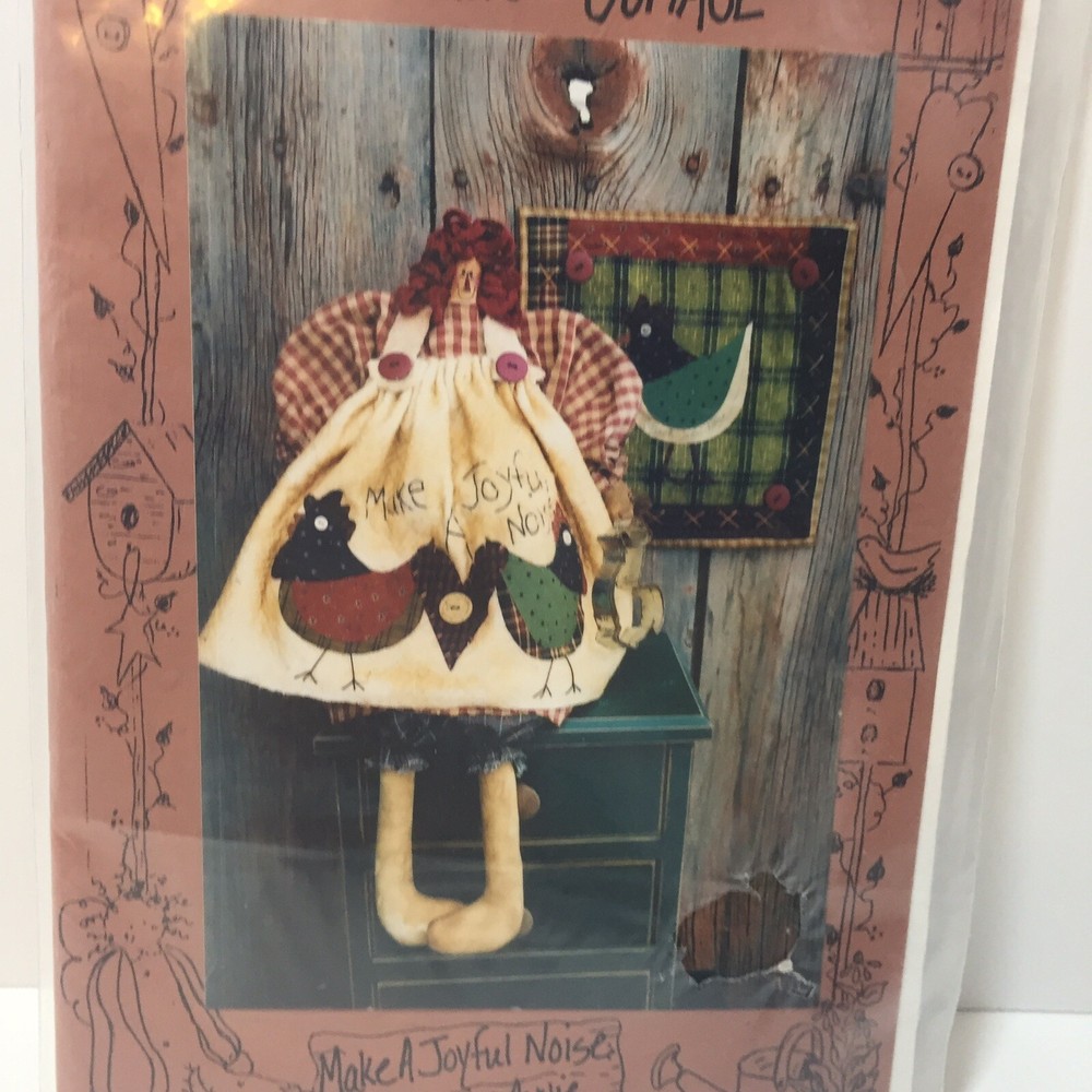 Make a Joyful Noise Pattern 22" Farming Annie 10.5" Walling Hanging