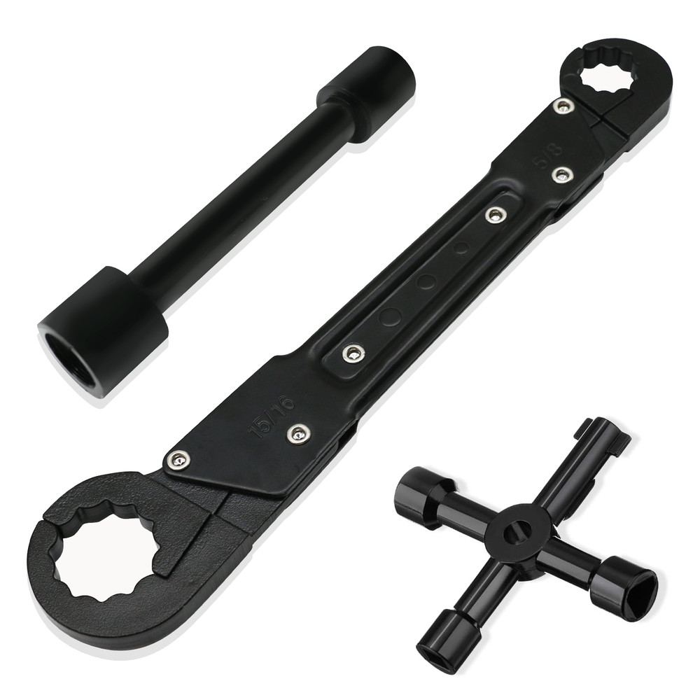 Plumbing Tool Angle Stop Wrench Angle-On Wrench kit Plumbers Wrench Removal Tool