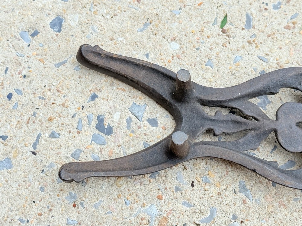 Antique Original Cast Iron Boot Jack