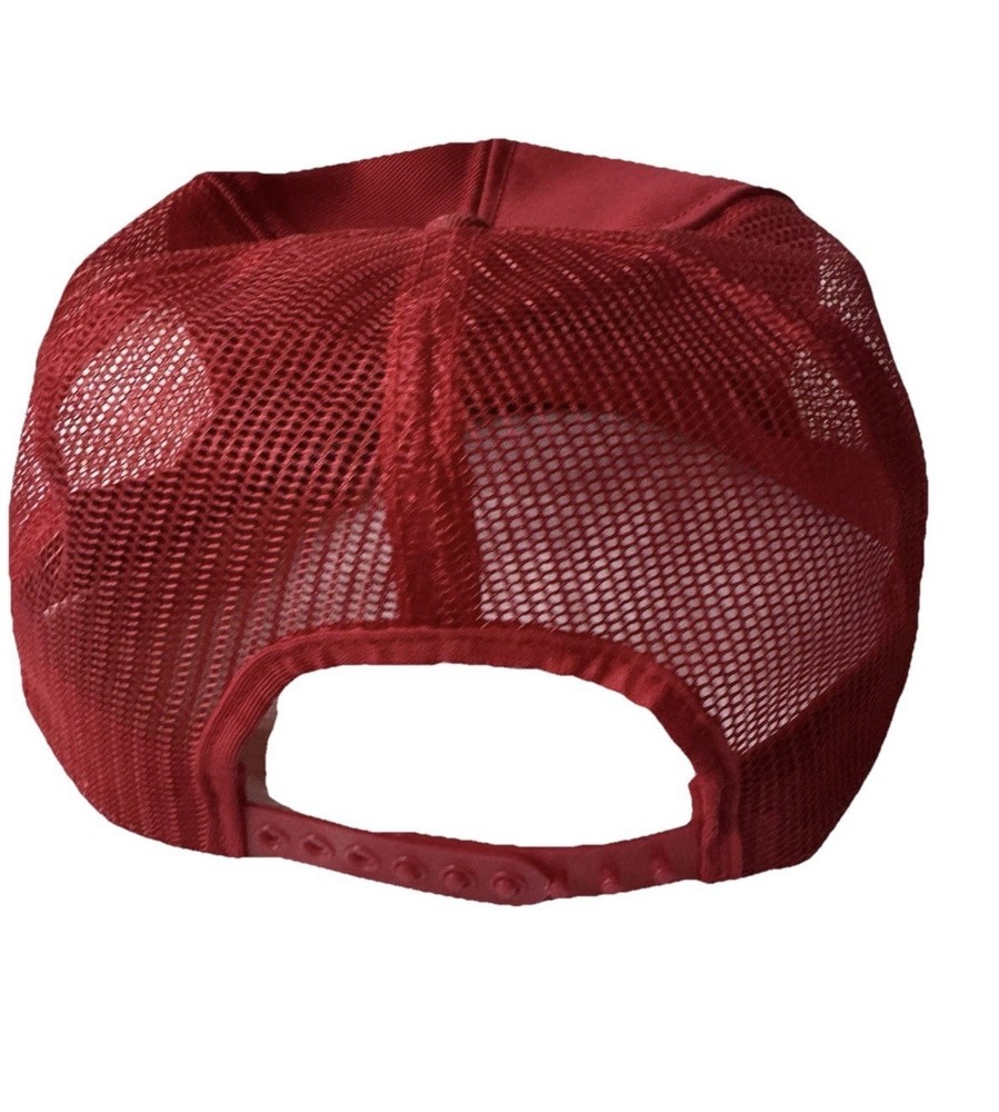 Purina Chows Red Mesh Snapback Hat Oberlin Milling Kansas Patch Hat