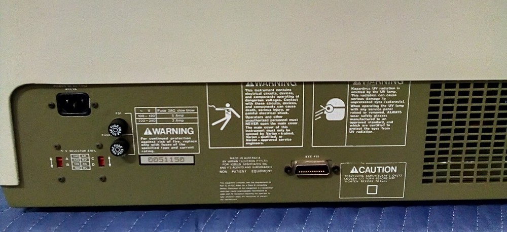 Varian Cary 1 UV-Visible Spectrophotometer