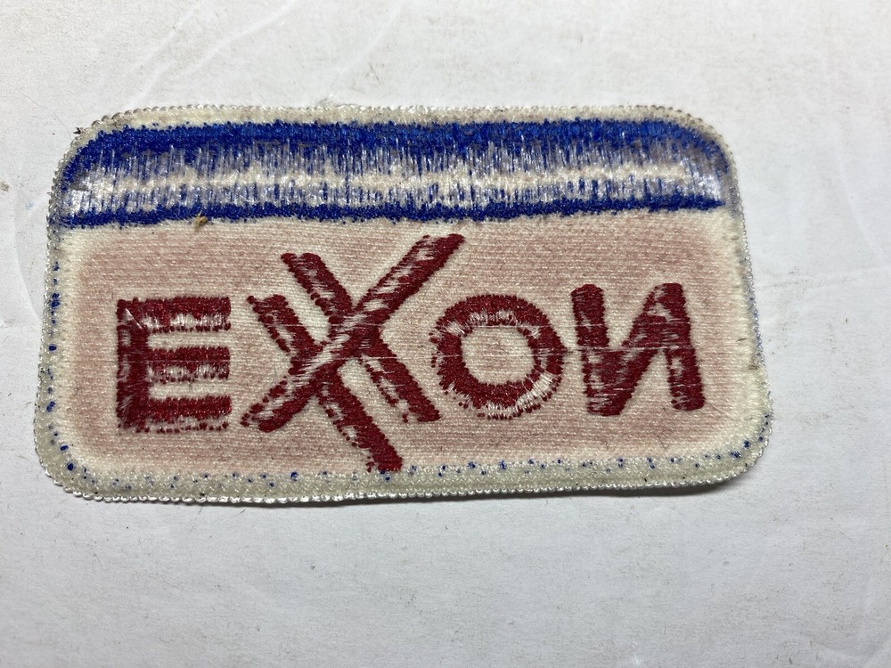 Vintage Embroidered Exxon Patch