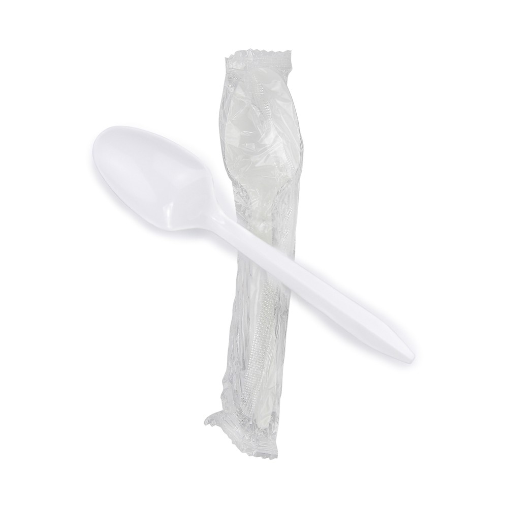 McKesson Disposable Spoon White 5.5" L Plastic 1000 Ct