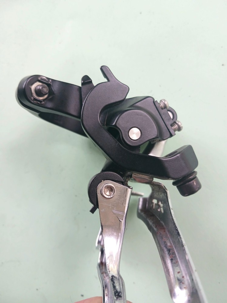 Shimano XT Deore Triple Front Derailleur 34.9mm Top Bottom Dual Pull