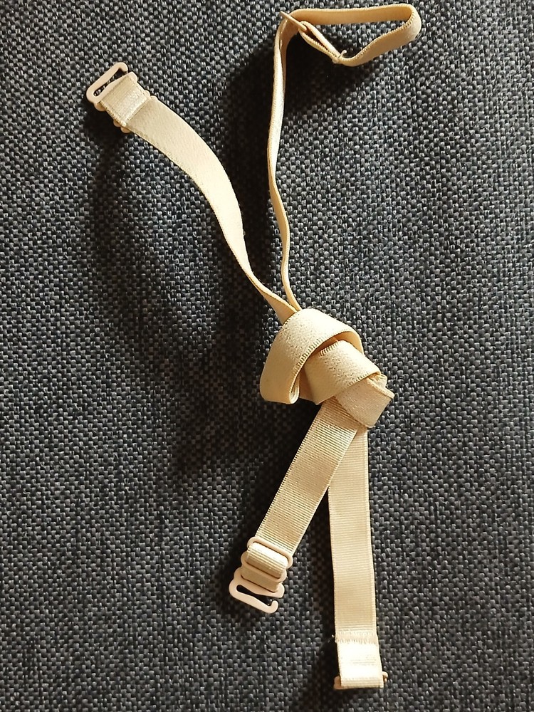 Natural coloured bra straps never worn