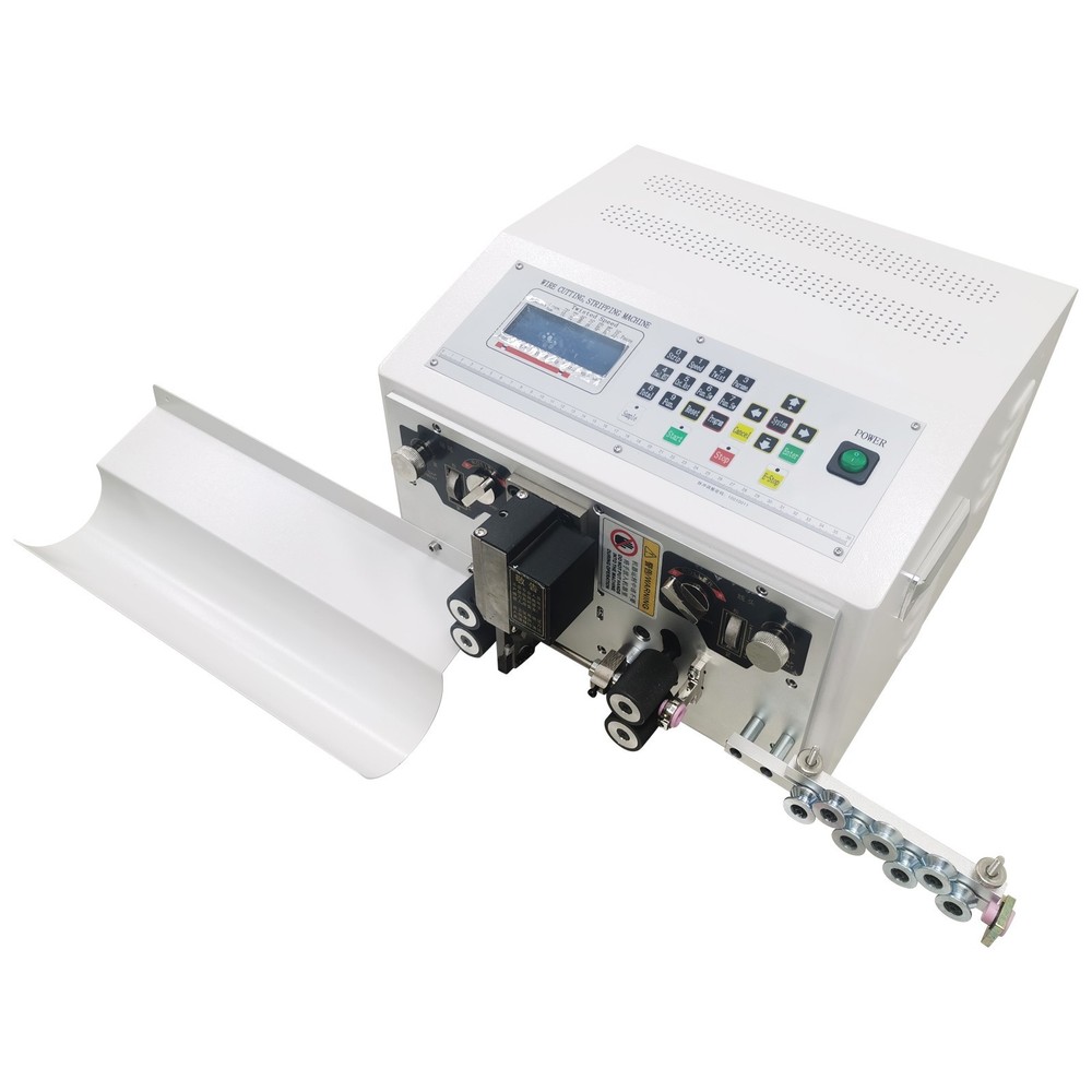 Automatic Computer Wire Stripping Cutting Machine 110V Wire Stripper Machine