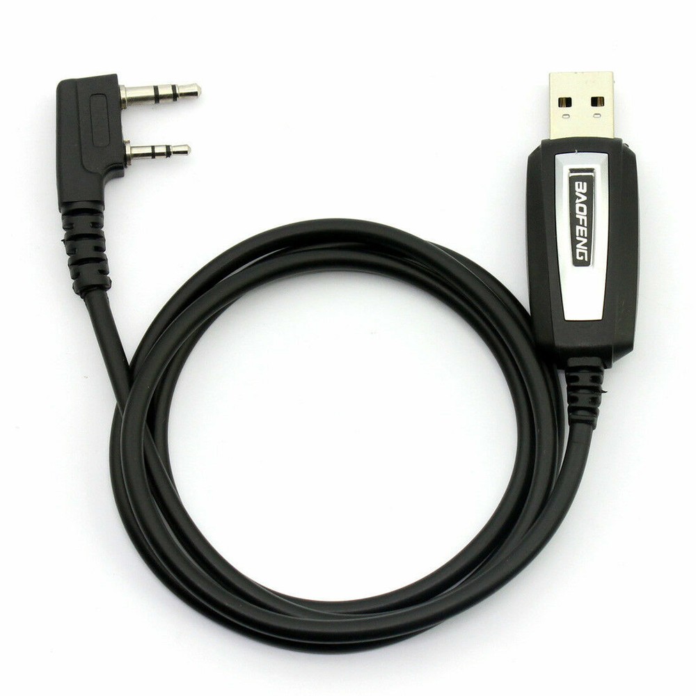For Baofeng UV-5R BF-888S Radios USB 2 Pins Programing Cable Program Software CD