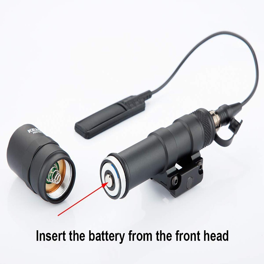 for M600B Mini Light Assembly Remote Light Remote Tail Switch Hunting Rail Cover