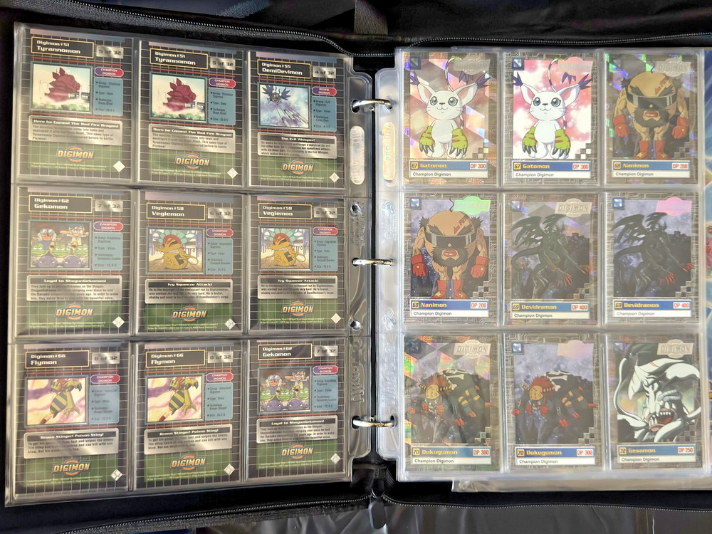 1999 DIGIMON UPPER DECK MASTER SET HOLO SERIES 1+2 PRE-RELEASE+ULTIMATE - 5 SETS