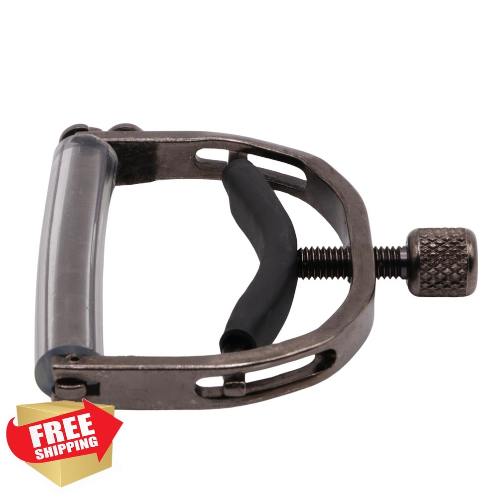 Paige 12-String Guitar Capo Smokey Black Stores Nut