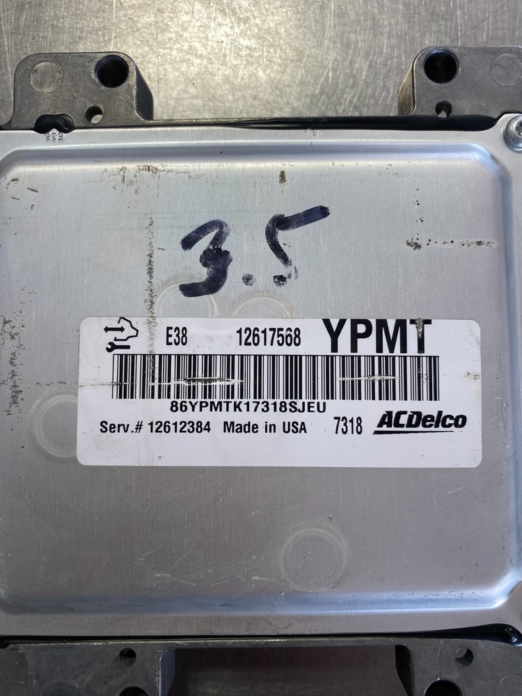2008-09 Chevrolet Impala 3.5L Engine Computer Control Module ECM 12617568 OEM