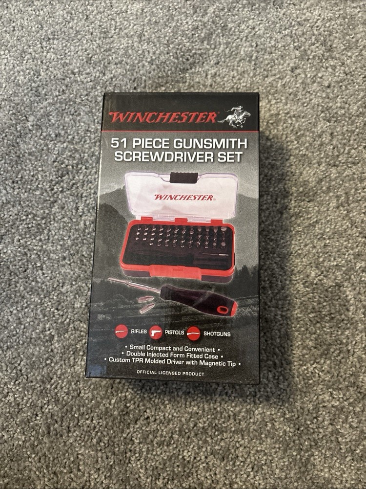Winchester 51 Piece Gunsmith Screwdriver Set
