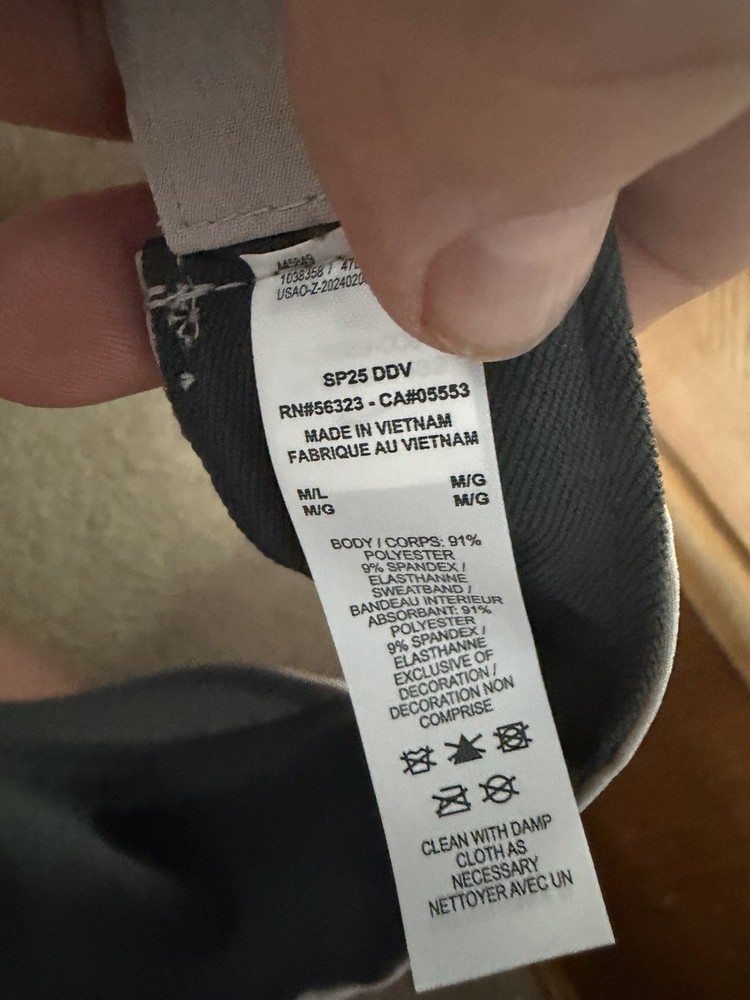 Nike Dri-Fit Ace CB Visor M/L Grey