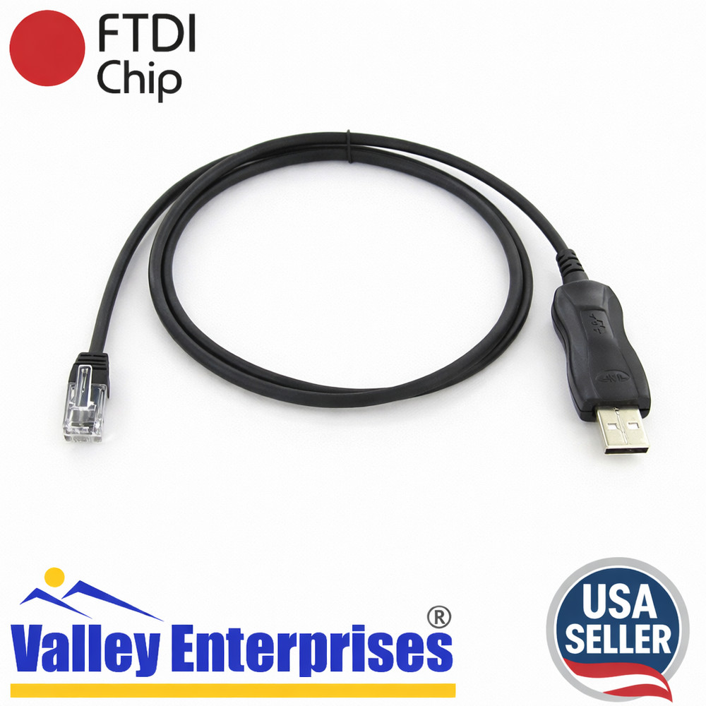 Yaesu CT-29F USB FTDI Two-Way Radio Programming Cable