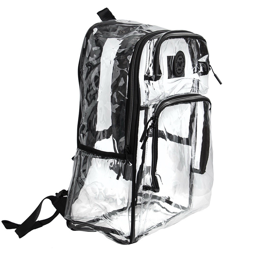 Clear Backpack- By Brands N People