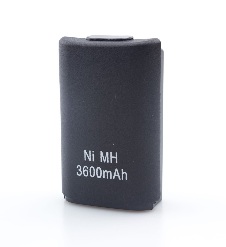 2Pack 3600mAh Battery for Xbox 360 Wireless Controller Ni-MH Replacement Battery
