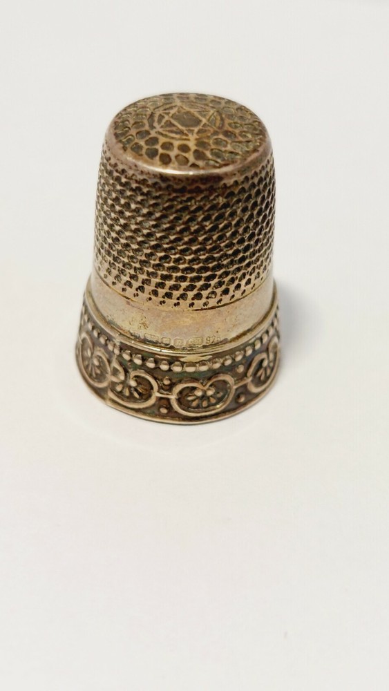 Vintage Sterling Silver 925 thimble Hallmarked