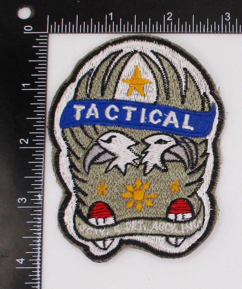 PHILIPPINE TACTICAL SECURITY & DETECTIVE AGENCY PATCH Vintage Local Made
