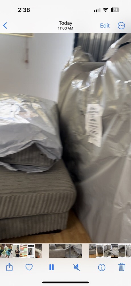 Grey Couch- Ashley Furniture