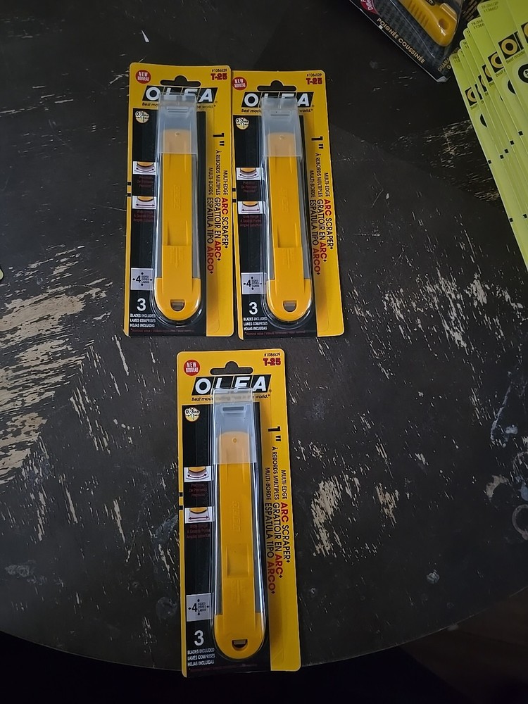 OLFA T-25 1" Multi-Edge ARC Scraper NEW