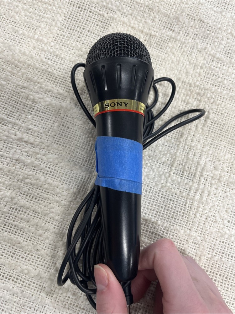 Sony F-V5 OMUNI-Directional IMP3000 Dynamic Microphone Tested Works