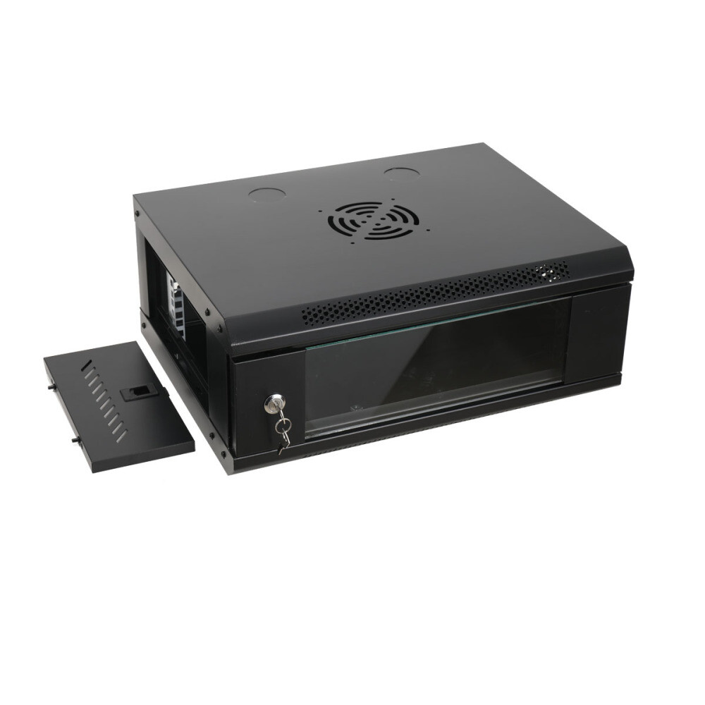 4U floor/Wall Mount Server Rack Data Network Enclosure Cabinet Rack with Key new