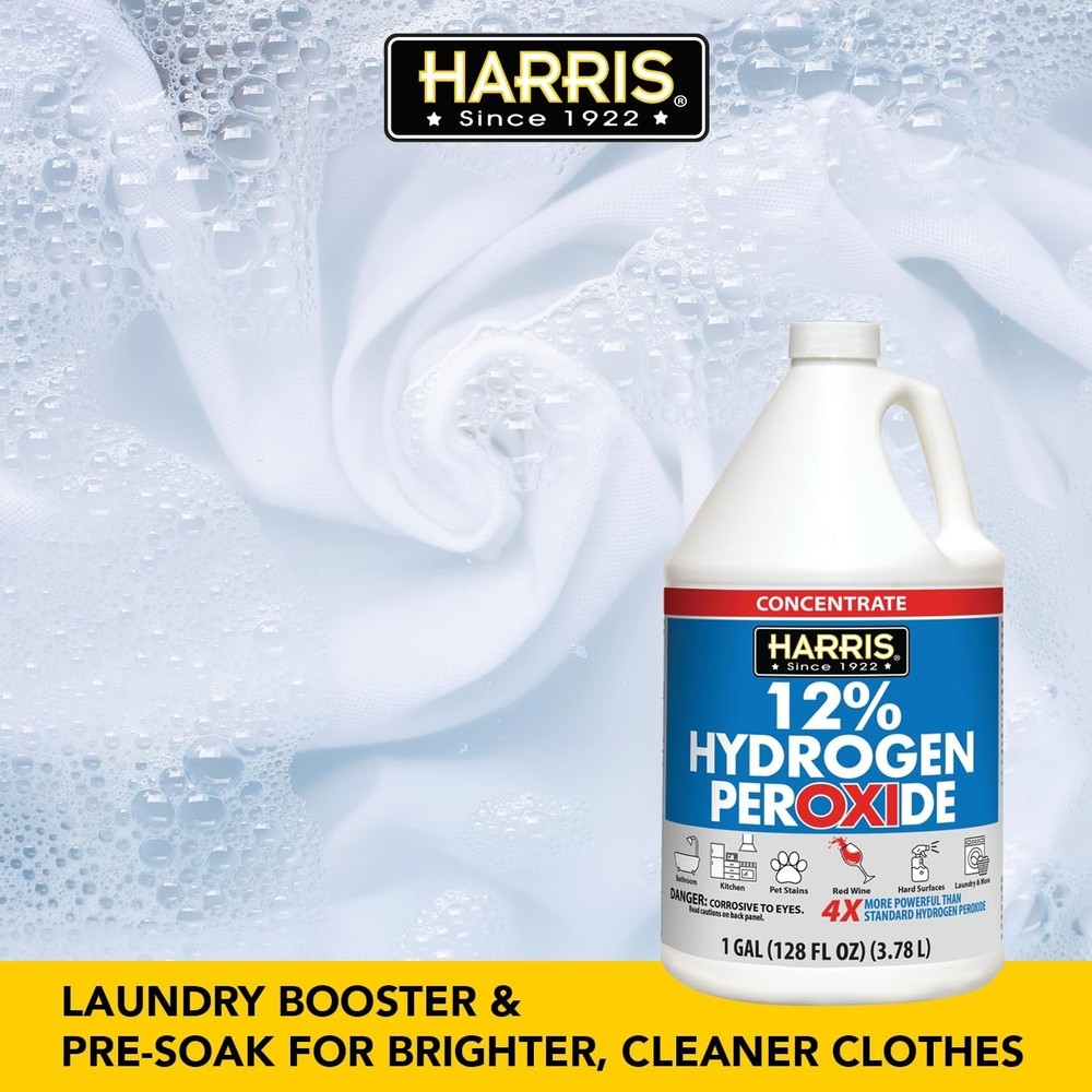 Multipurpose 128oz Hydrogen Peroxide – Unscented Cleaning Power for Any Surface