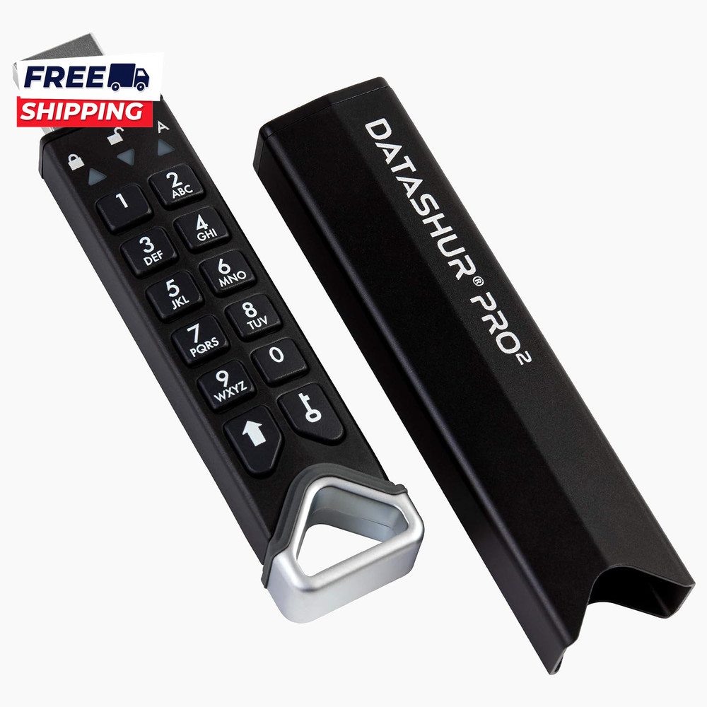 Datashur PRO2 128 GB Secure Flash Drive FIPS 140-2 Level 3 Certified