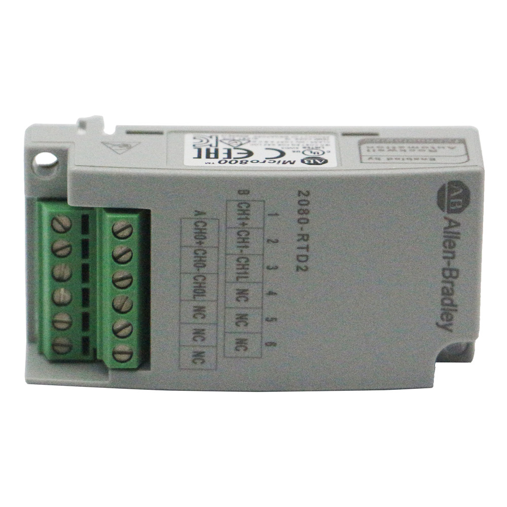 AB 2080-RTD2 2-channel ResistanceThermometer Micro800 Plug-in Module US Free Tax