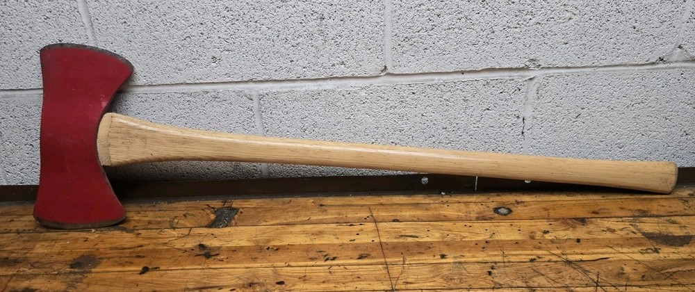 Vintage NOS True Temper Woodslasher Double Bit Axe