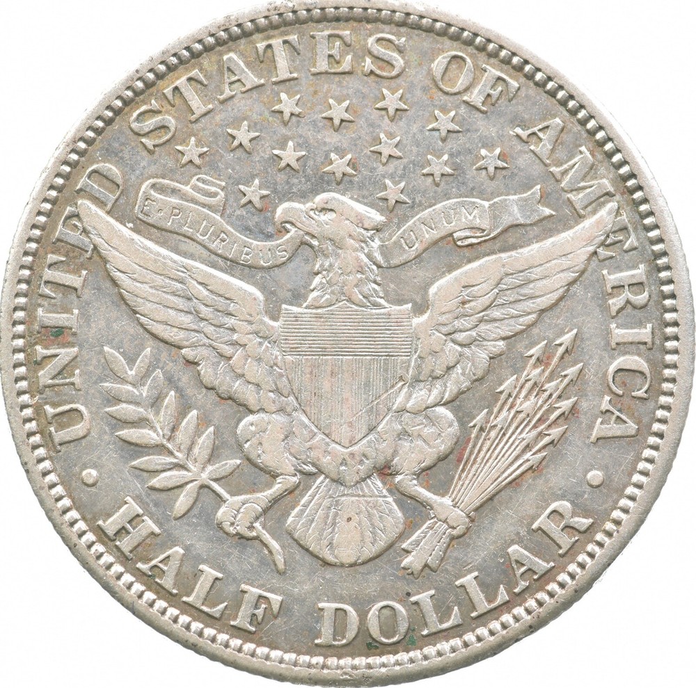 1909 Barber Half Dollar *3427