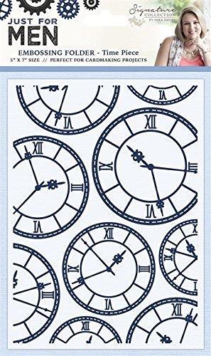 Crafter's Companion Embossing Folder Time Piece S-MEN-EF5-TIME