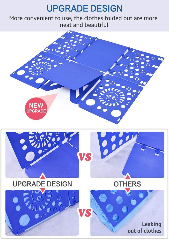Version 3 Shirt Folder Shirt Folding Board t Shirts Clothes Folder Durable Pl...