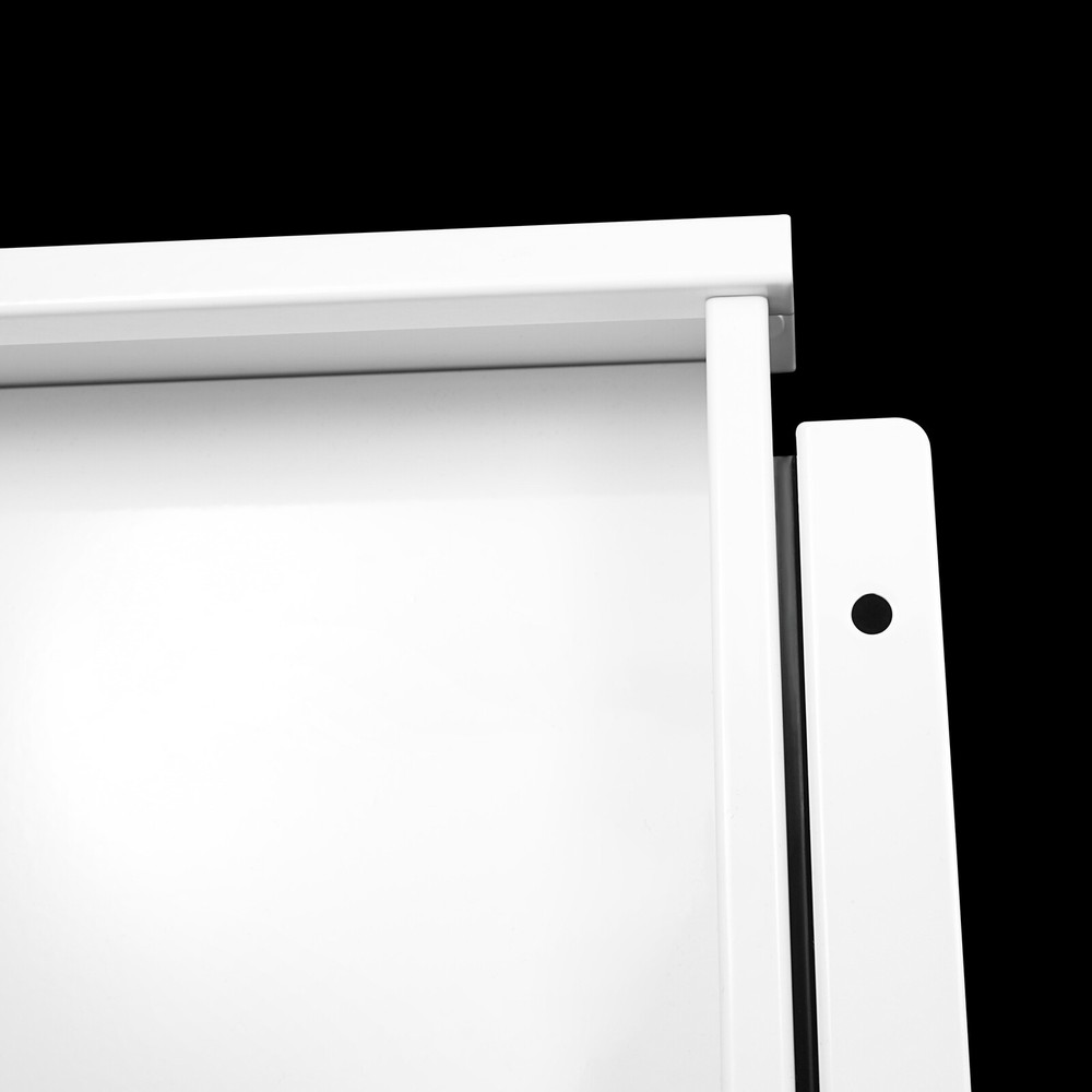 33in White Space Saver Sliding Under Desk Storage Drawer Pull-out Drawer White