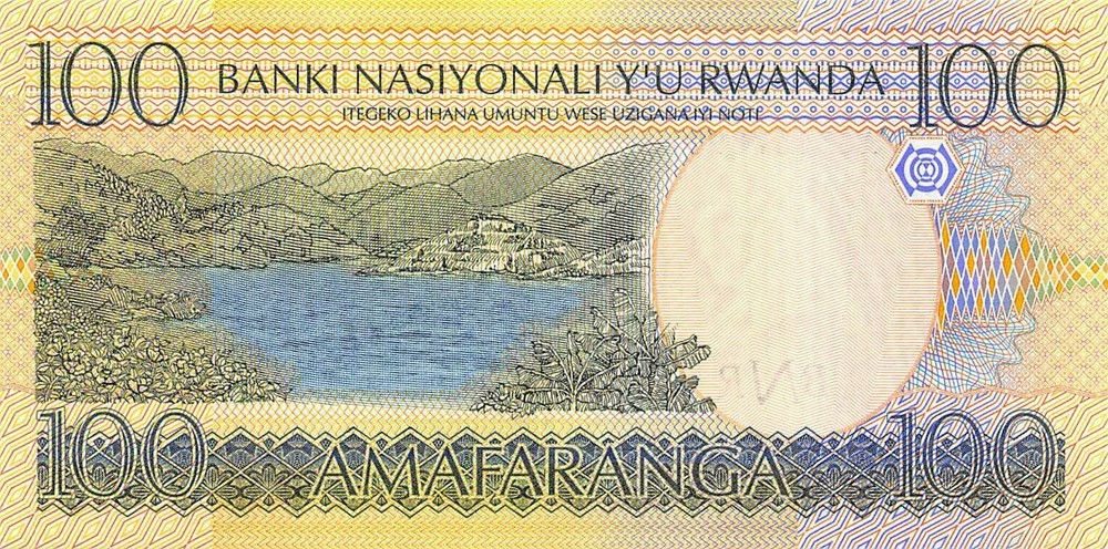 Rwanda  100  Francs  01.09.2003  Series  AG  Uncirculated Banknote RRF