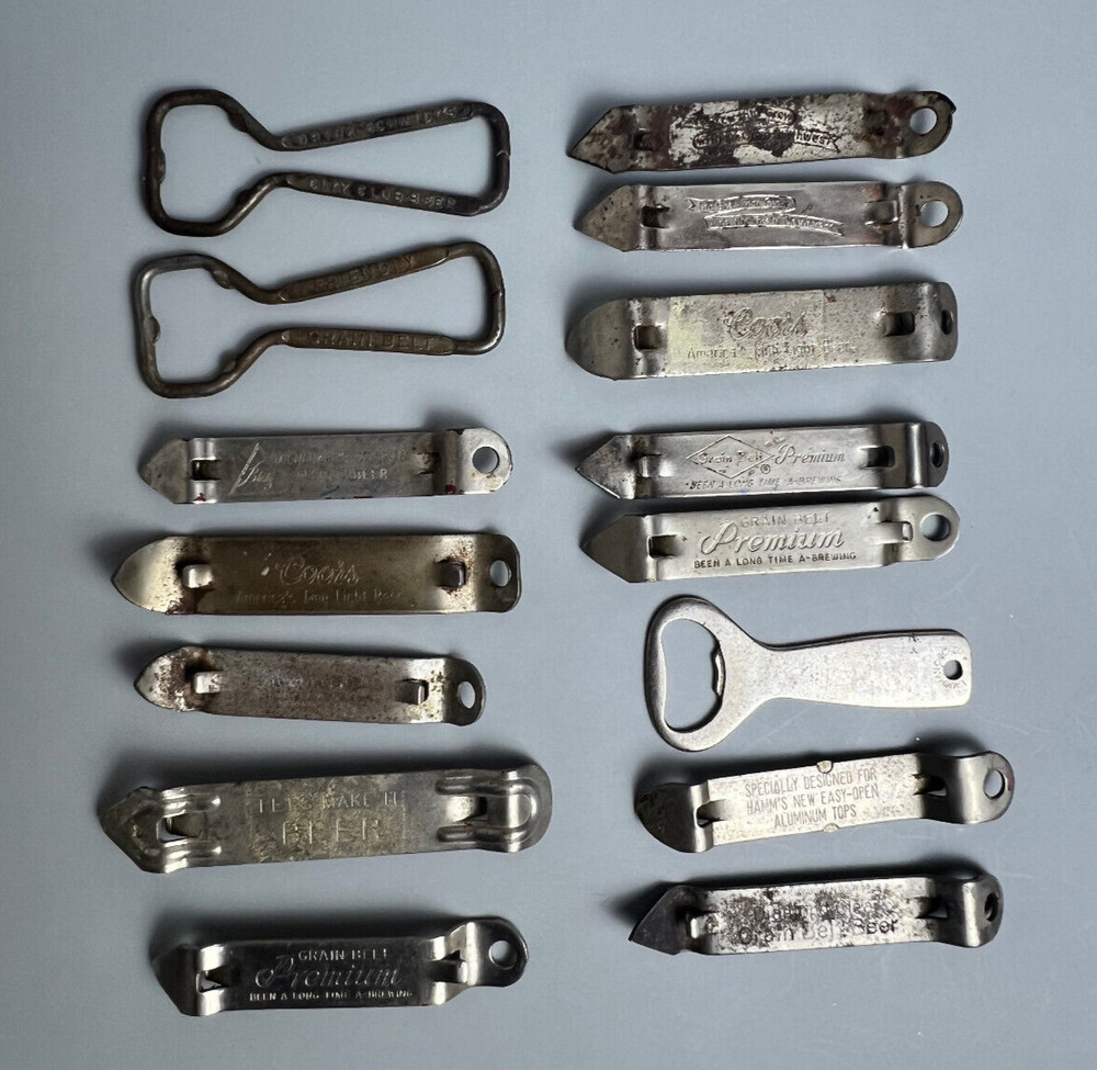 Mixed lot of bottle openers 15 count