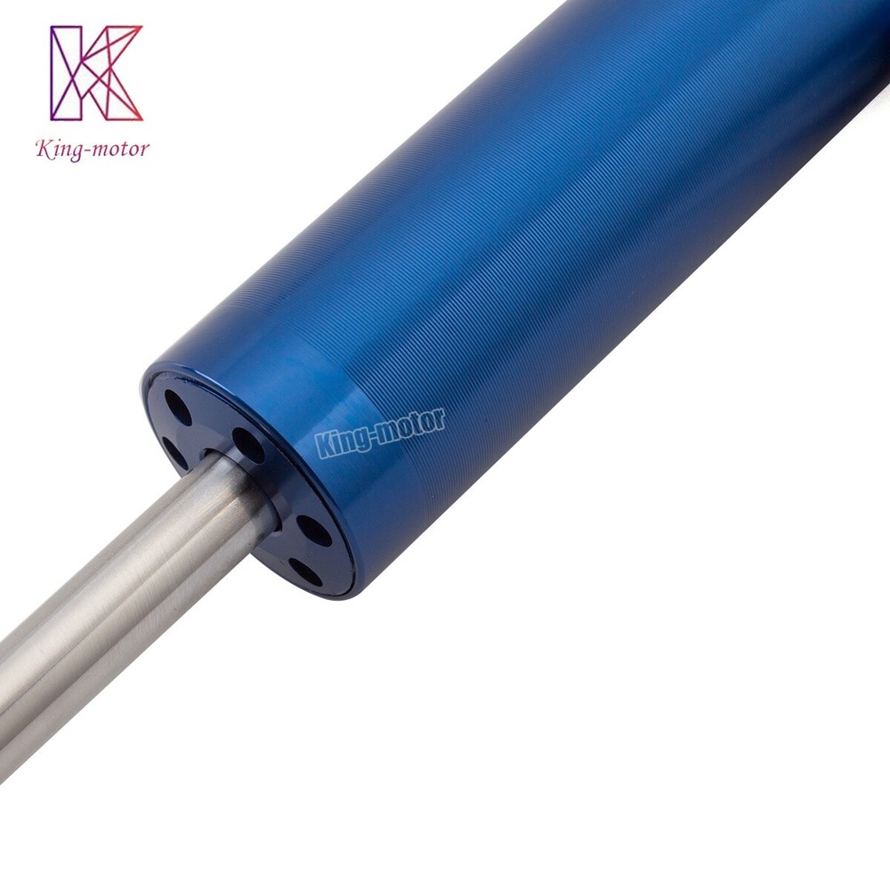 CNC Blue Steering Damper Motorcycle Bike Stabilizer Linear Reversed Safe Control