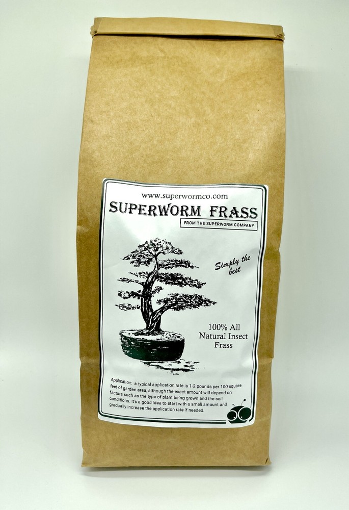 Insect Frass - Superworm CO Superworm Frass - 2lb