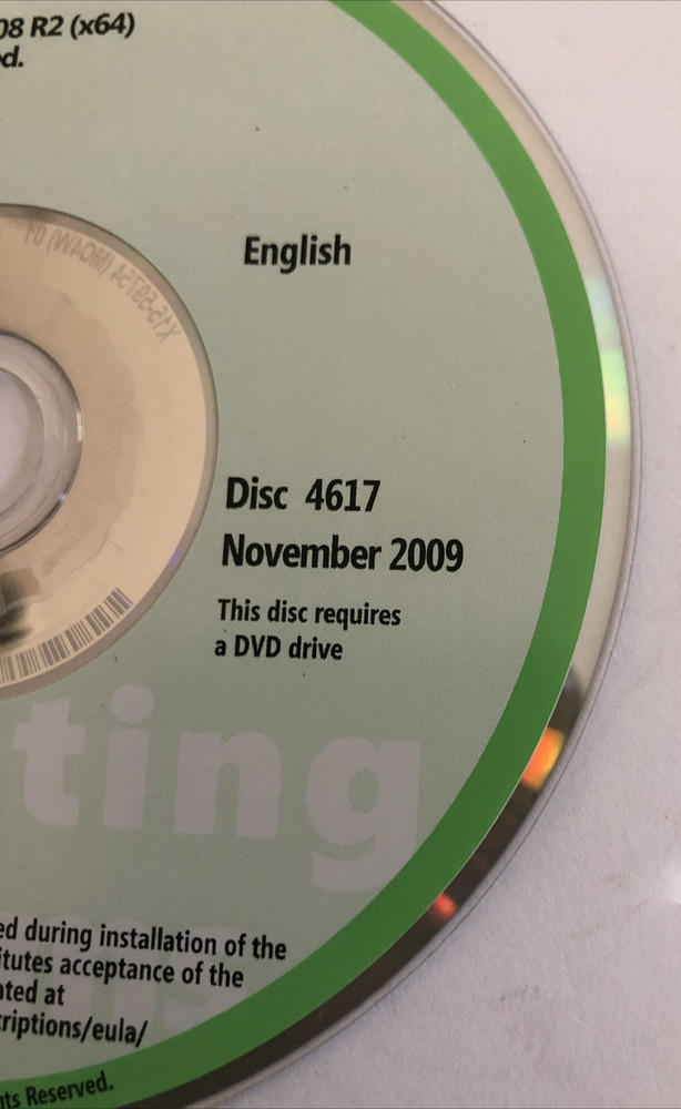 MICROSOFT MSDN DISC 4617 November 2009
