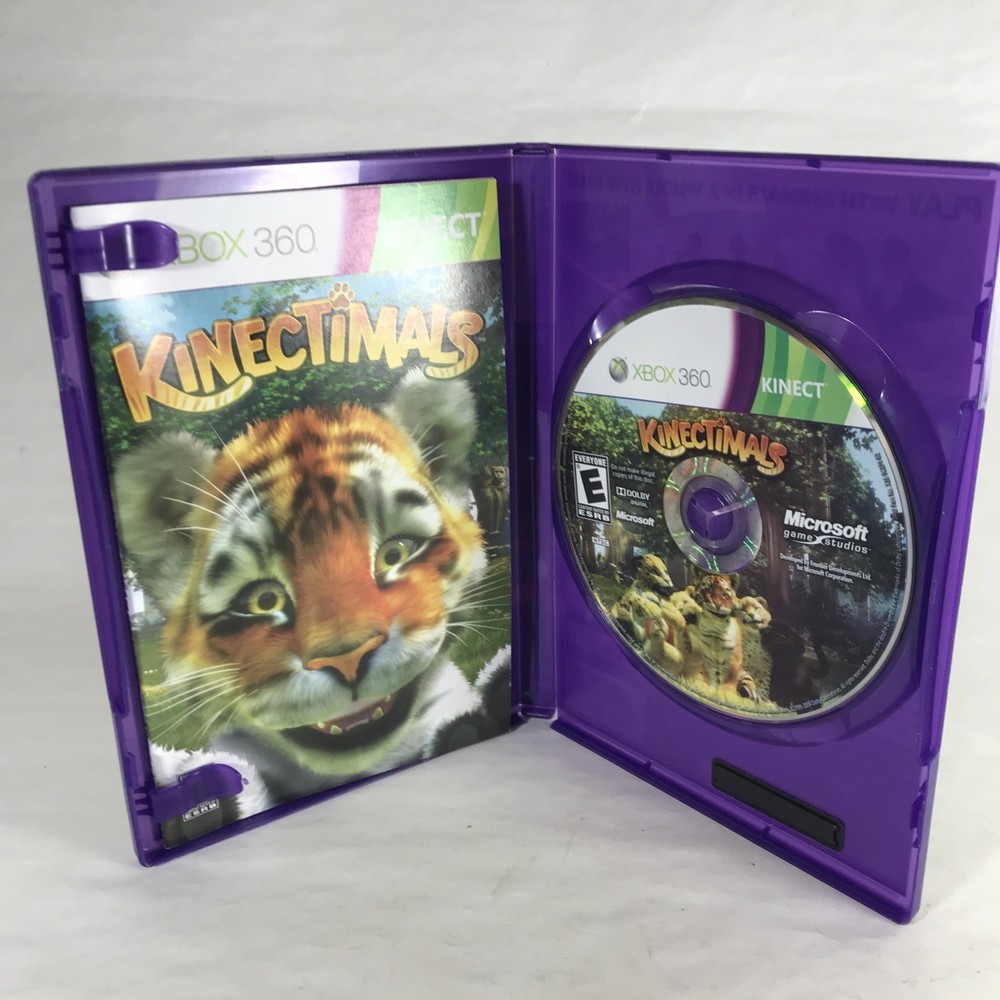 Microsoft Xbox 360 Kinect Motion Camera Sensor Bar w/ 2 Games BUNDLE Bowling