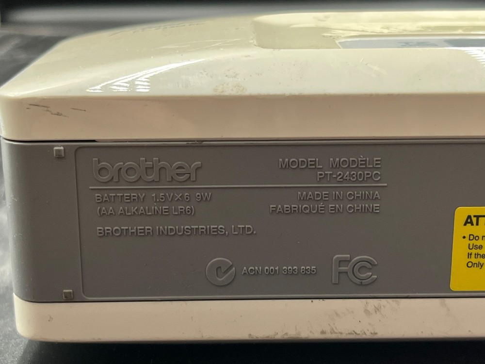 Brother P-Touch Pt-2430 PT-2430PC Pc-Connectable Label Printer