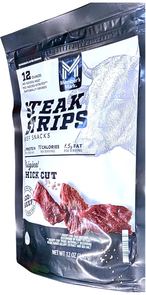 Member's Mark Beef Steak Strips 12 Oz EXP 12/2026