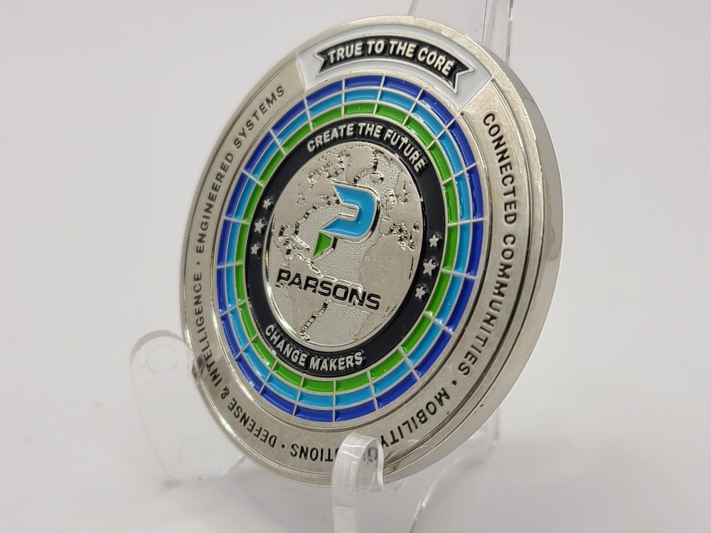 Challenge Coin Parsons True To The Core 1.75"