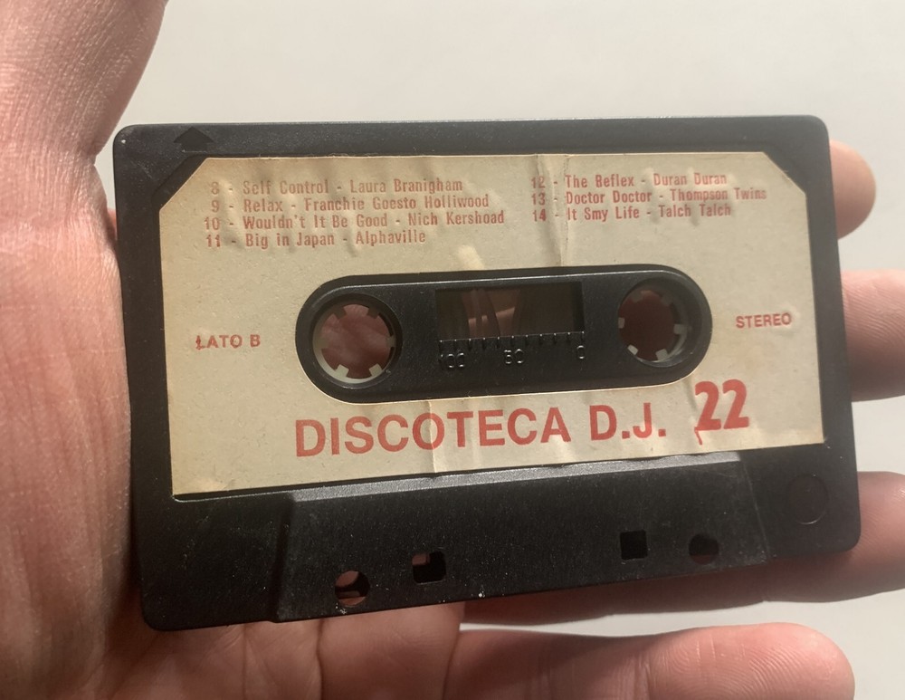 D.J. DISCO MUSIC CASSETTE 22