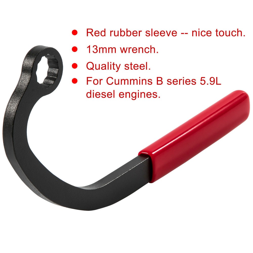 For Dodge Cummins Engine Barring Tool injection Pump Gear Puller Lock Nut Wrench