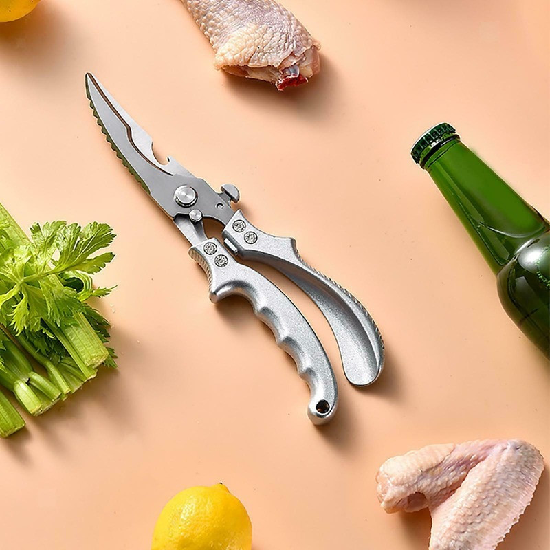 Kitchen Scissors Poultry Shears Cutting Chicken Blade Sharp for Left 2025 NEW