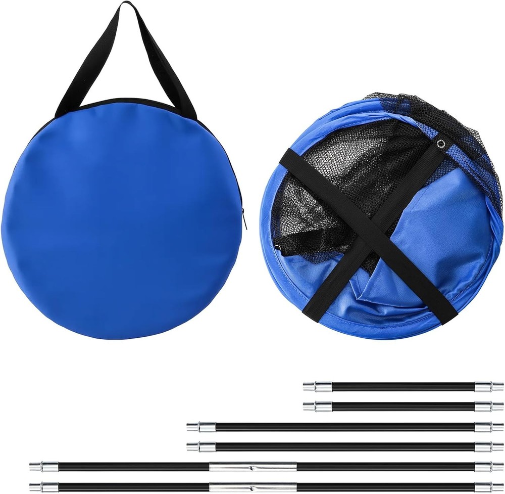 Golf Practice Net Golf Hitting Aid Training Chipping w/ Target Backyard Outdoor