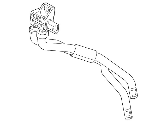 Genuine GM Exhaust Pressure Sensor Pipe 55513539