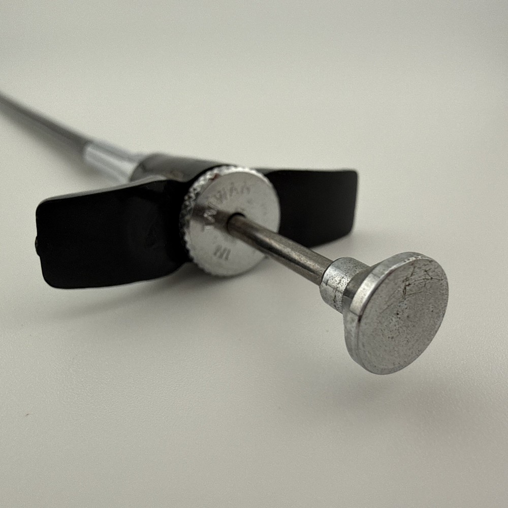 12" Pentax Camera Vintage Center Lock Shutter Release Cable Push Button Trigger