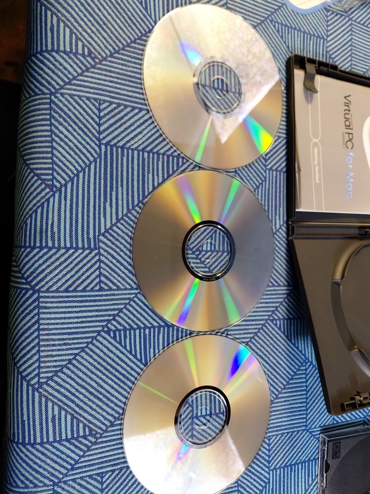 GENUINE Microsoft Virtual PC for MAC Version 7 with Windows XP Professional